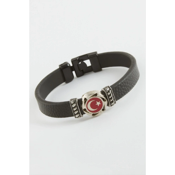 Çapa Kaliteli Suni Deri Bileklik