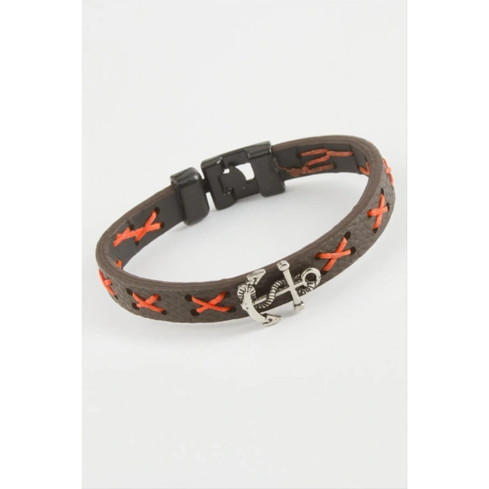 Çapa Kaliteli Suni Deri Bileklik