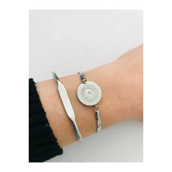 Çelik 316 L Kararmaz Gümüş Renk Yazılık Plaka Künye