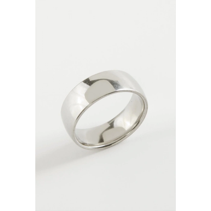 Çelik Alyans Yüzük 8 mm