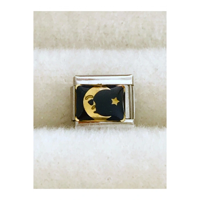 Çelik İtalyan Charm Bileklik Charmı