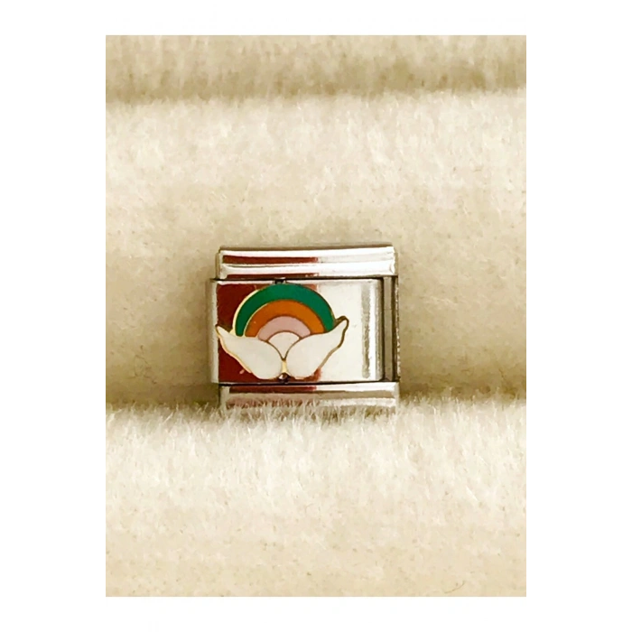 Çelik İtalyan Charm Bileklik Charmı