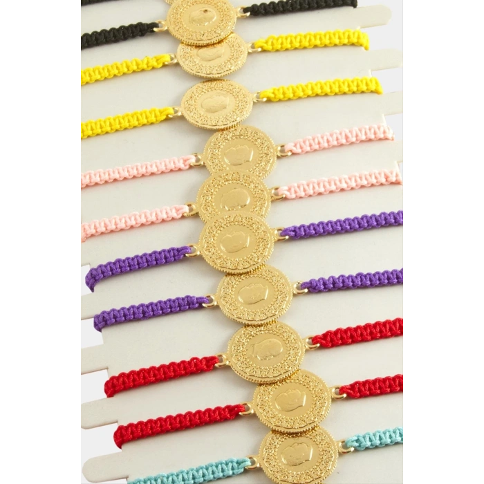 Çeyrek Makrome Örgülü Bileklik