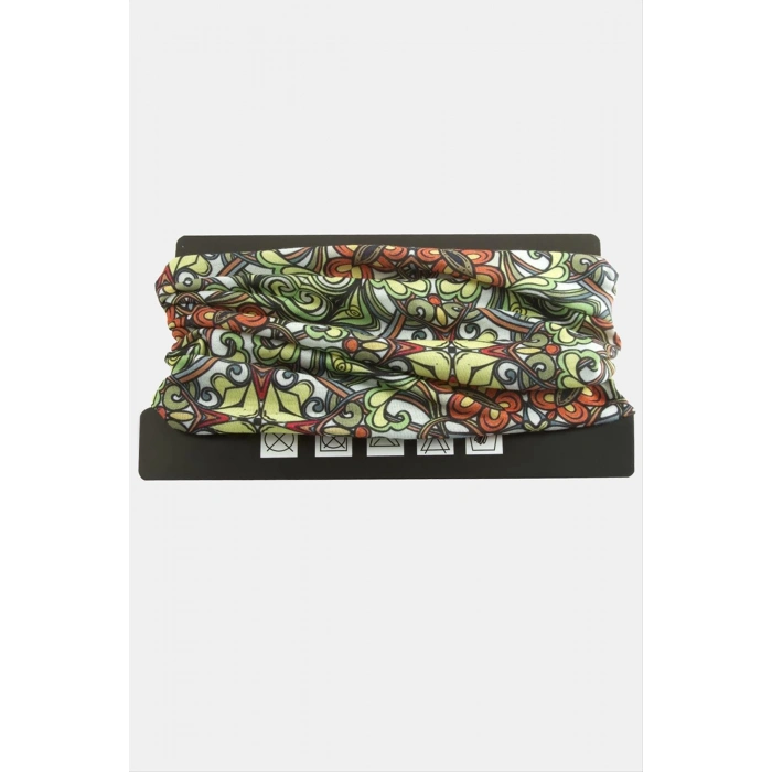 Çiçek Desenli Baff Boyunluk