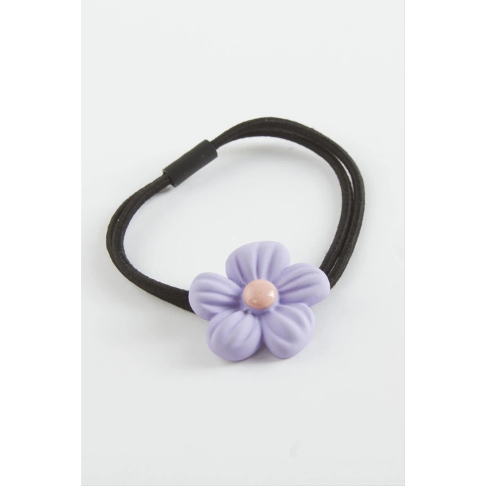 Çiçek Lastikli Toka