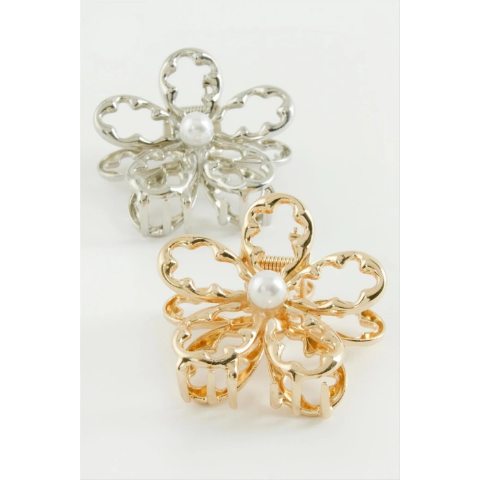 Çiçek Metal Mandal Toka 6 cm