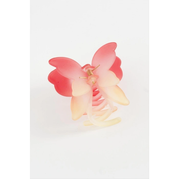 Çift Kanatlı Kelebek Mandal Toka 8 cm