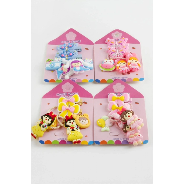 Çzgflm Karakteri Pens Lastikli Toka 6 Adet