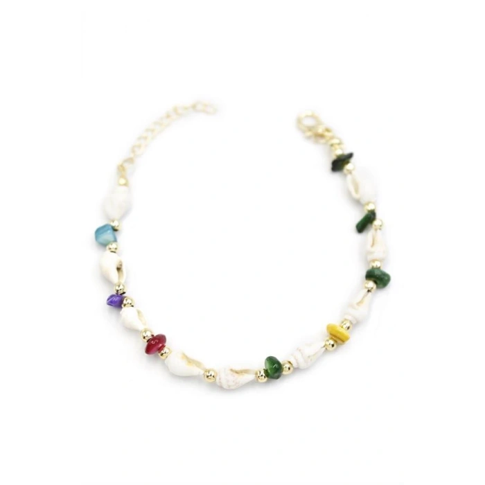 Deniz Kabuğu Bileklik - ÇOK RENKLİ