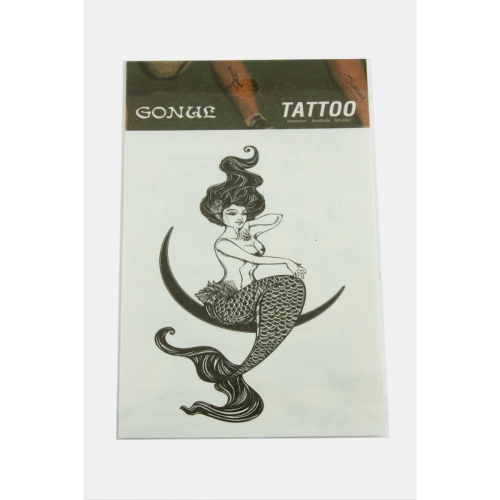 Deniz Kızı Tattoo Dövme Sticker