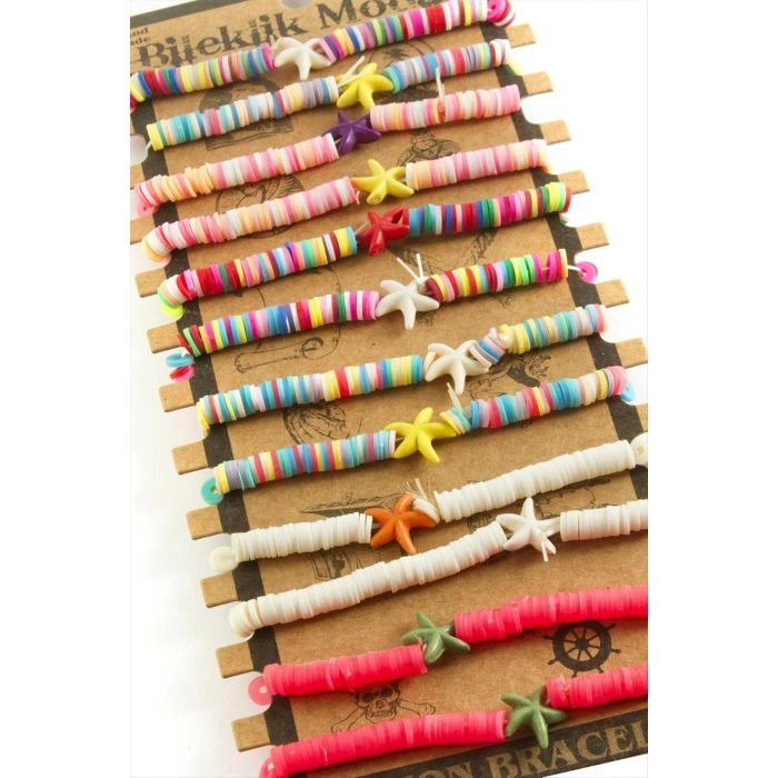 Deniz Yıldızı Fimo Boncuk Bileklik