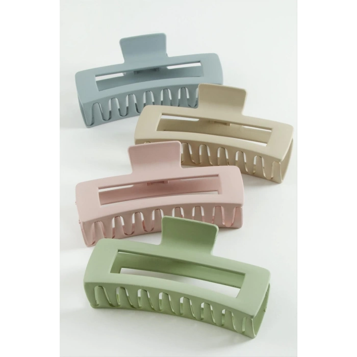 Dikdörtgen Renkli Mandal Toka 12 cm