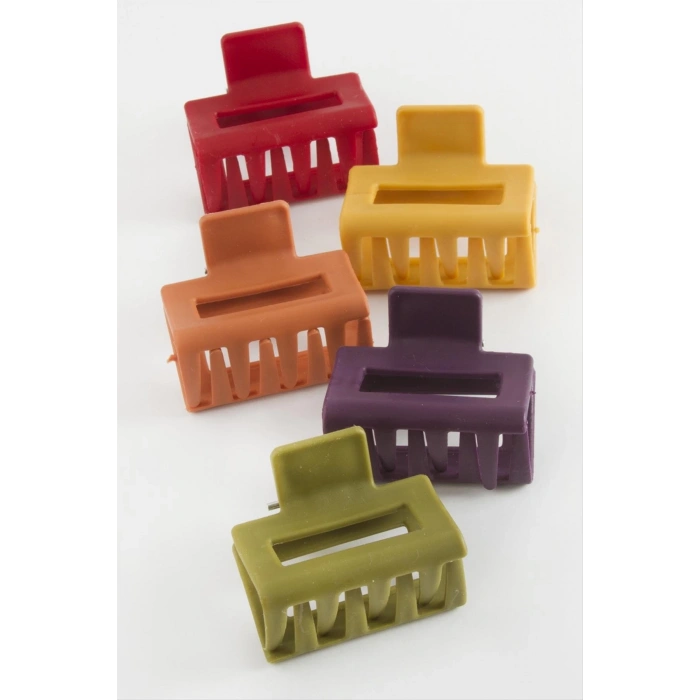 Dikdörtgen Renkli Mandal Toka 6 cm