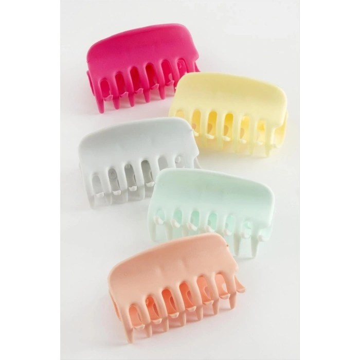 Düz Renkli Mandal Toka 6 cm