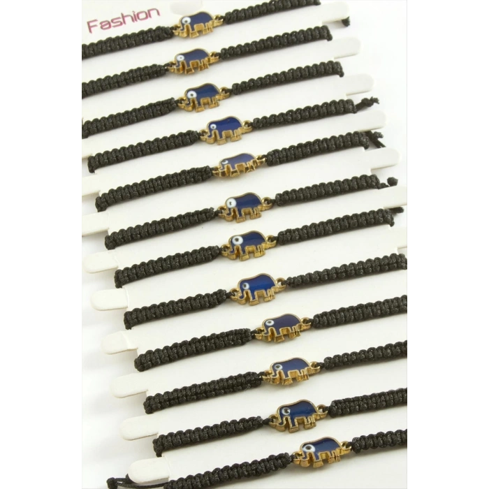 Fil Makrome Örgülü Bileklik