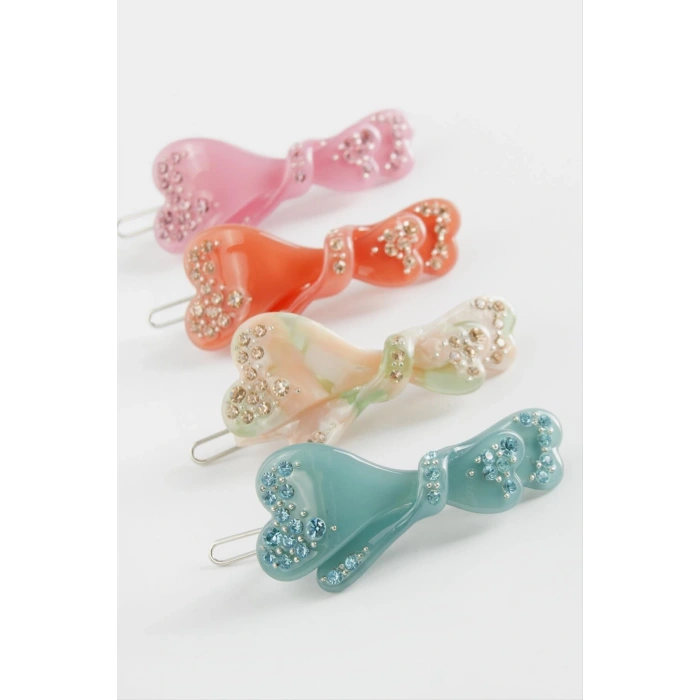 Fiyong Taşlı Klipsli Toka