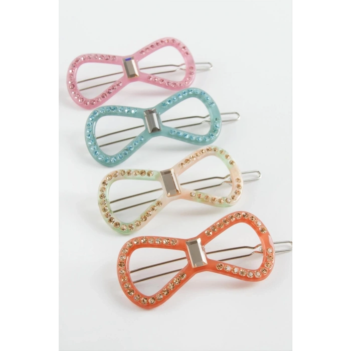 Fiyong Taşlı Klipsli Toka