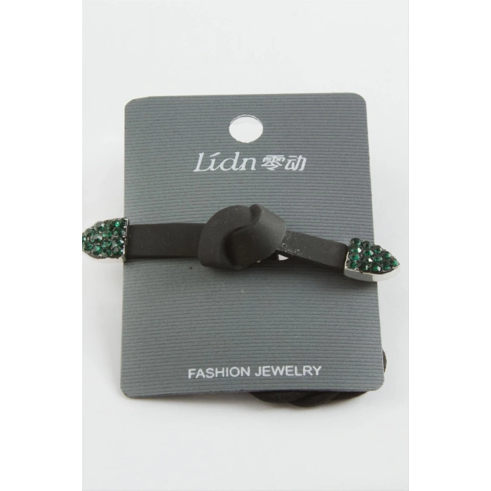 Fiyong Taşlı Lastikli Toka