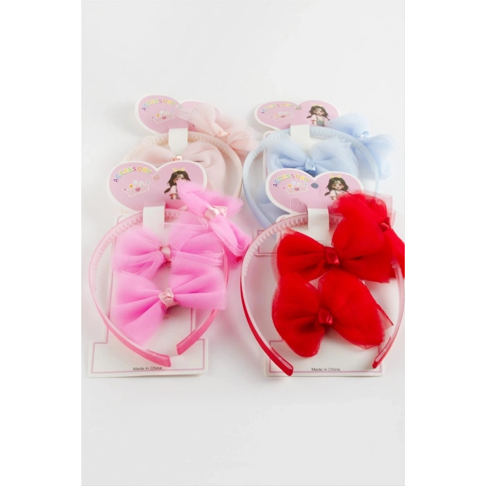 Fiyong Tüllü Toka Taç