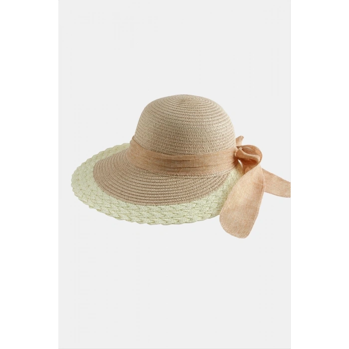 Fiyonglu Hasır Şapka