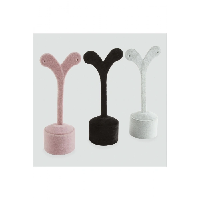 Golf Anfora Kumaş Kaplamalı Küpe Standı