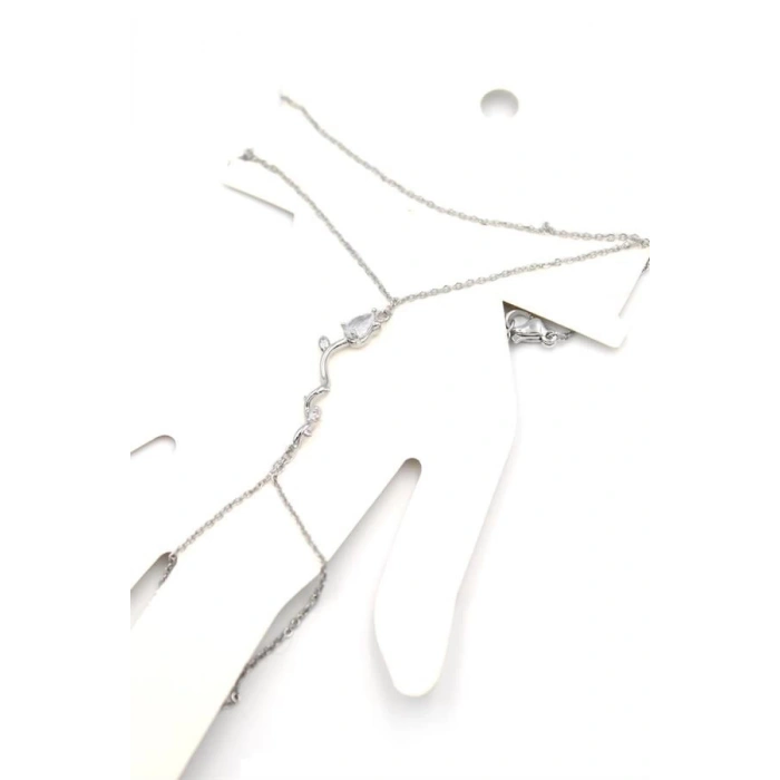 Gül Şahmeran Bileklik - Gümüş