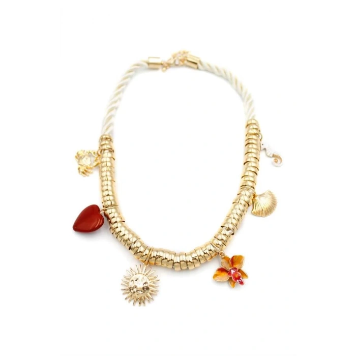 Güneş Kolye - Altın