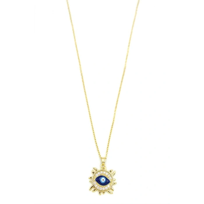Güneş Kolye - Altın