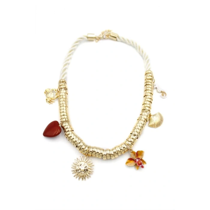 Güneş Kolye - Altın