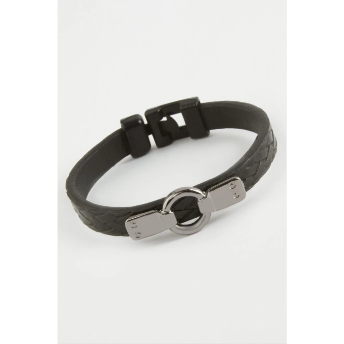 Halka Kaliteli Suni Deri Bileklik