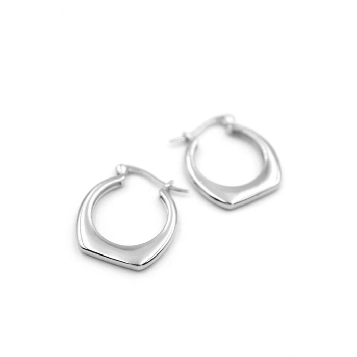 Halka Küpe - Gümüş