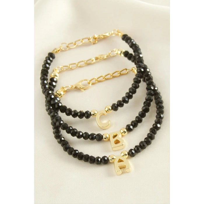 Harfli Kristal Trend Bileklik