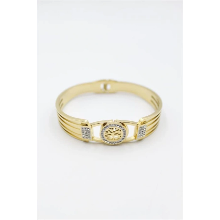 Hayat Ağacı Bileklik - Altın