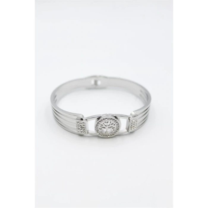 Hayat Ağacı Bileklik - Gümüş