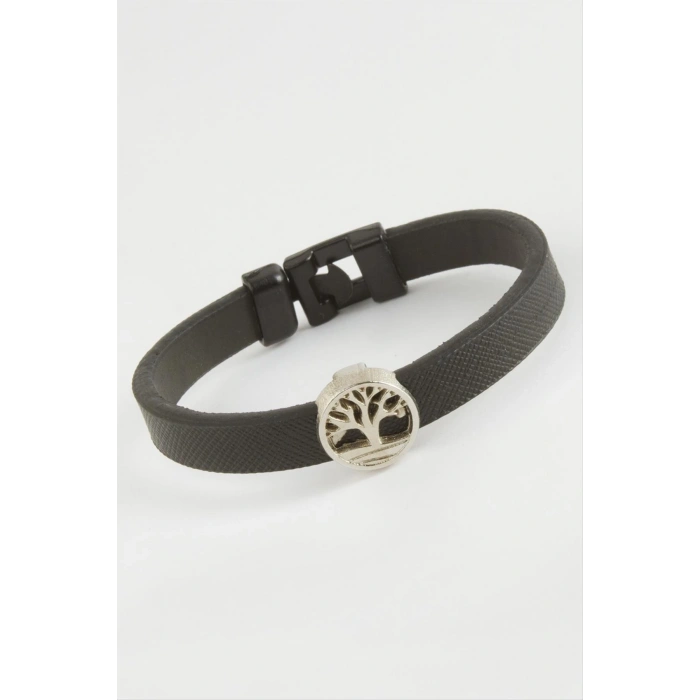 Hayat Ağacı Kaliteli Suni Deri Bileklik