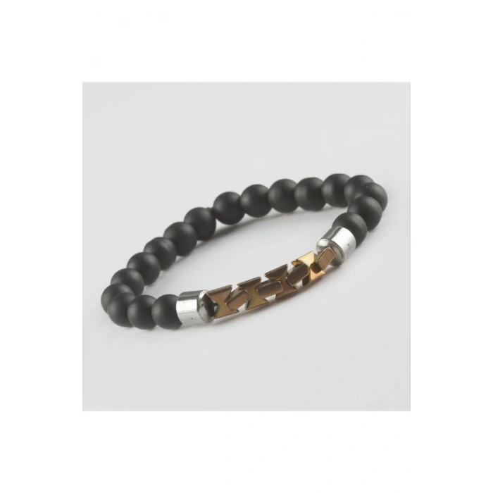 Hematit - Mat Onix Doğaltaş Bileklik