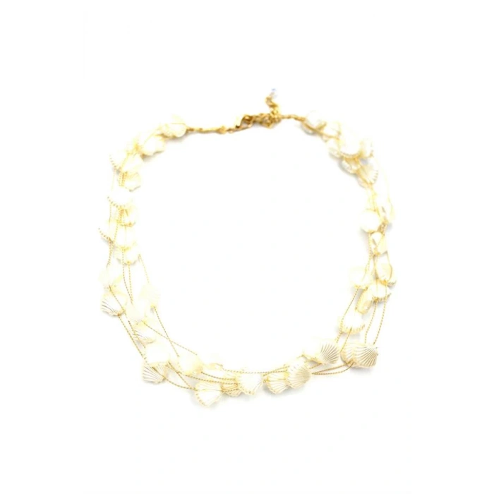 İnci Kolye - Altın