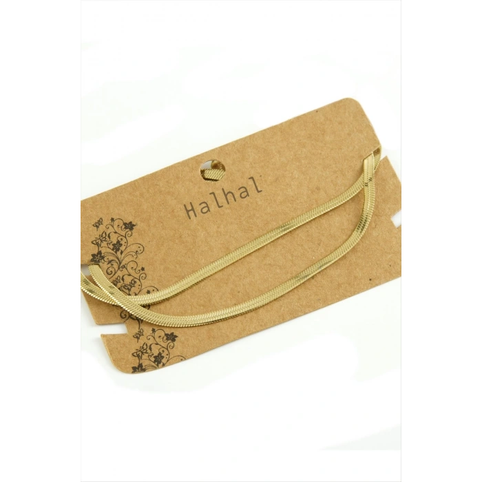 İtalyan Zincirli Lüks Çelik Halhal