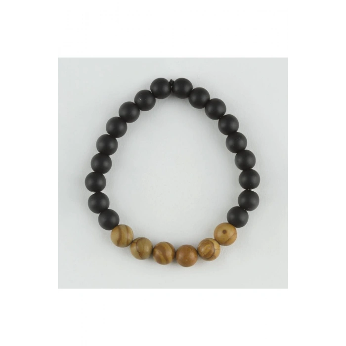 Jasper-Onix Doğaltaş Bileklik
