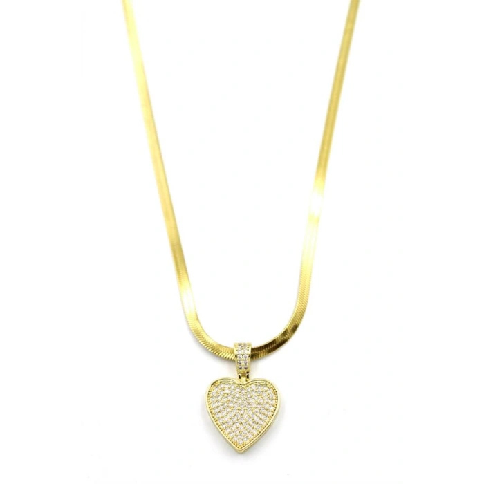 Kalp Kolye - 14K Altın