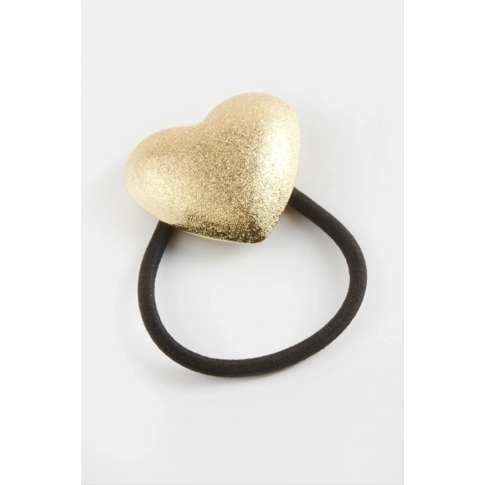 Kalp Metal Lastikli Toka 1 Adet