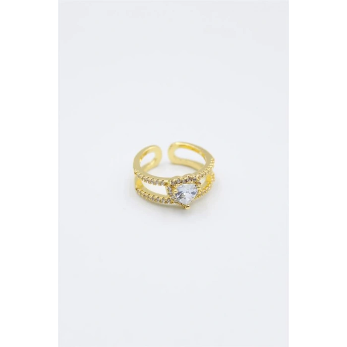 Kalp Yüzük - Altın