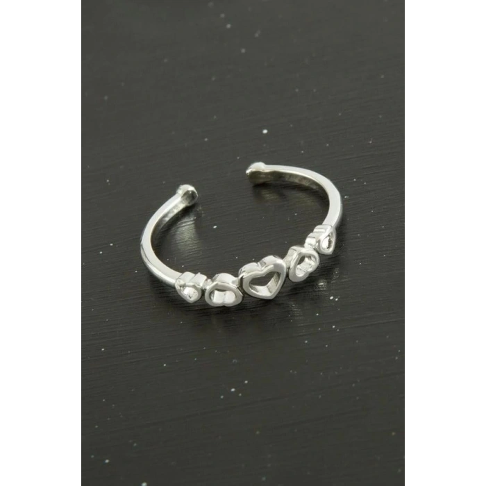 Karışık Lüx Çelik Eklem Yüzük 1 Adet