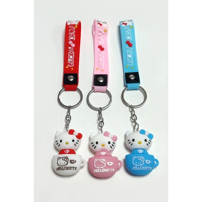 Kedi Silikon Anahtarlık