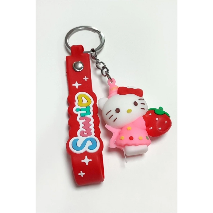 Kedi Silikon Anahtarlık