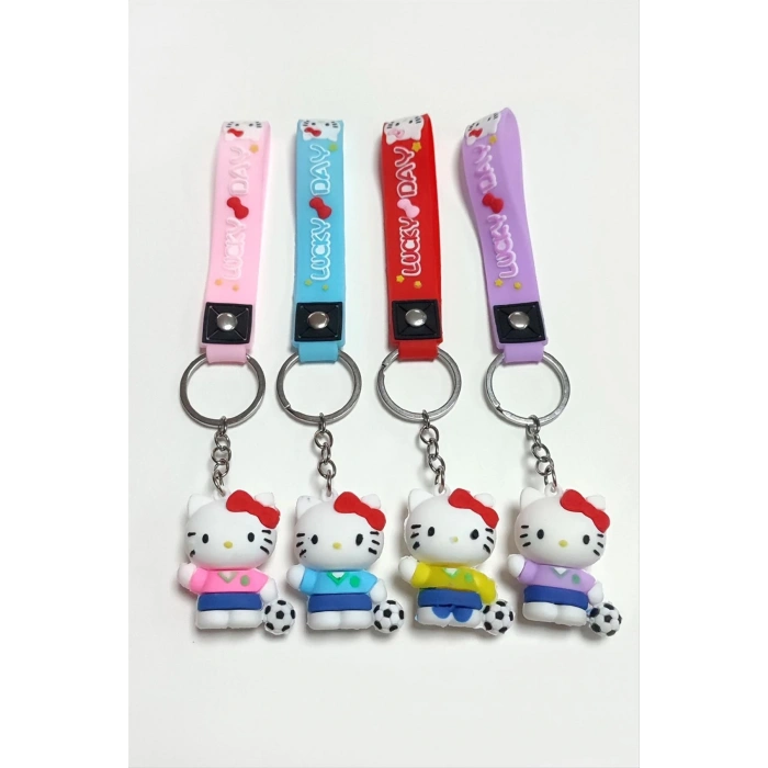 Kedicik Silikon Anahtarlık