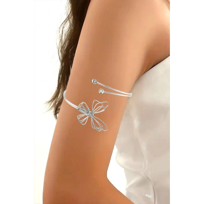 Kelebek Figürlü Üst Kol Pazu Bilekliği