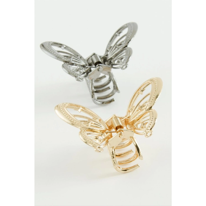 Kelebek Metal Mandal Toka 4 cm