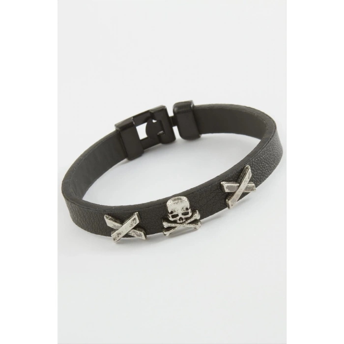 Kuru Kafa Kaliteli Suni Deri Bileklik