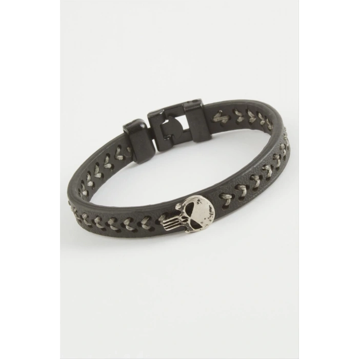 Kuru Kafa Kaliteli Suni Deri Bileklik